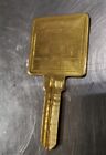 Vintage Brass Holiday Inn Hotel Motel Room Key Blank Uncut 