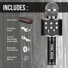 Wireless Bluetooth Karaoke Microphone With Built In Bluetooth Speaker All-in-   