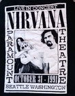 Y2k 1991 Nirvana Tank Top Wmns S Grunge Goth Rock Music Punk Black Kurt Cobain
