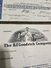 B f goodrich Company Stock Certificate