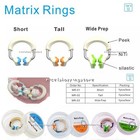 Dental Matrix Bands Ring Sectional Matrice Clamp 3d Separator Fit For Garrison