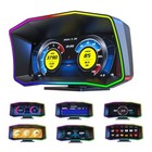  Obd2 Gauge Display Car Hud Head-up Display Obd gps Smart Gauge 6 2 Inch Large 