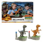 Rock  em Sock  em Robots Blue Vs Atrociraptor Jurassic World Dominion Game