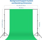 Neewer Photo Studio Kit Softbox Led Backdrop Stand Set