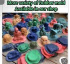 Latex Rubber Mold - Lion Plaque  ykm-l5056   New