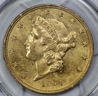 1904  20 Gold Liberty Double Eagle Pcgs Ms 63 Pl Proof Like