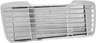 Full Chrome Radiator Grille For Freightliner M2 106 112 2003-2015 W  Bug Screen