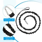 4pcs Kayak Paddle Leash Stretchable Strap Lanyard Rope For Sup Kayaking Boating