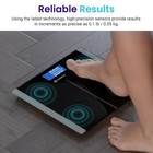 Etekcity Bathroom Scale For Body Weight  11 9 X X 0 95 Inch  Black 