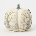 Jim Shore Pumpkin With Bats Flying Figurine-a Little Batty 6016636 Brand New