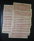 Burma 10 Rupees 1942-44 Japanese Occupation P-16a  Lot Of 20