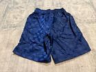Vintage Umbro Shorts Youth Boys Size Medium  8 10  Navy Blue Nylon