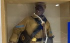 Old West Soldier Figure African American Figurine Number 13 Display Case