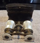 Beautiful Antique Arthur Chevalier Paris Mother-of-pearl Opera Binocular Glasses
