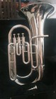 Euphonium Horn 3 Valve Pure Brass Metal In Gold Polish  Cushion Case   Free Ship