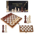 Tgc Magnetic Wooden Cdb Chess Set 15  Folding Board  Handmade Wooden Pieces  