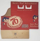 Vintage  76 America s Soft Drink 6 Pack Soda Bottle Carton Carrier New U130