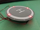 N 1 160 Scale Heli Pad Helicopter Landing Pad W 4x Red Blinking Leds