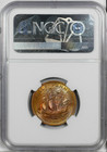  1960 Great Britain Half Penny Ngc Ms-66-rb Red-brown Low Pop R-7 Highest Grades