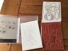 Stampin  Up Stamp And Die Set Called Sweet Baby - New