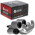 Niche Rear Brake Rotor Caliper Pad Set For Polaris Rzr 800 900 5254272 5254999