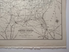 1955 Antique Us Commercial Airways Atlas Map - Hammond s New Supreme World Atlas