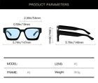 Retro Square Frame Sunglasses For Women Men Fashion Chunky Rectangle Sun Glasses