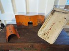 Vint 1930s Teenie Weenie Lawn Golf Game Original Wooden Box 28 Pcs Sheboygan Wi