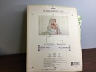 Modern Baby 6 Piece Bath Set 3 Pack Hooded Towels 3 Washcloths Deer Print New