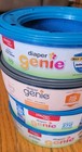 Lot Of 4 Playtex Baby Diaper Genie Refill Bags 4-270  Total Count 1080