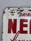 Vintage Heavy Gauge Metal Drink Nehi Beverages Sign Advertisement Soda No 1616
