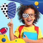 12 Pcs Eye Patch For Kids Toddler Reusable Adjustable Girls Boys Eyepatch For Gl