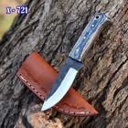 Full Tang Tactical Bowie Survival Hunting Knife Military Combat Fixed Blade