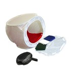 16    40cm Studio Photo Shooting Light Cube Tent Soft Box And 4 Backdrops Free