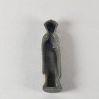 Cracker Jack Grey Monk  Japanese  Holding Urn Mini Prize Toy Japan Vintage