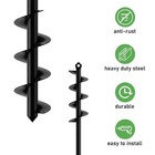 Garden Auger Drill Bit For Planting Flower Bulb Hole For 3 8 hex Drive Drill