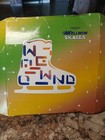 Well Won Skates Figure Ice Skates  Blue white pink   Womens 8  Men   s 6 5