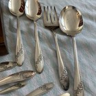 Vintage Tudor Plate Oneida Community Silverware Queen Bess Ii Pattern 57 Pcs
