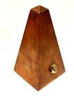 Vintage Seth Thomas Metronome Key Wind Wood - Excellent Condition - Working