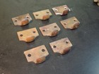 Four Pairs Of Brass Antique Window Pulls Handles Sash Lifts Hardware  1920s Vtg 