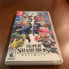 Super Smash Bros  Ultimate - Nintendo Switch - Display Case Only - No Game - Usa