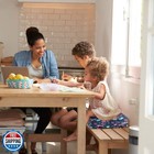 Zicac High Chair Portable Booster Seat Cushion Travel Dining Seat Pad For Tod