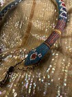 Antique Pow Beaded Snake Necklace  Choker Ottoman Prison Art Wwi 1910s 1920s