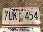 Vintage New York State Statue Of Liberty License Plates