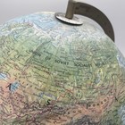 Vintage Replogle Land And Sea World Globe  Raised Relief 12   Ussr - Rhodesia