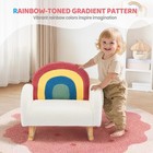 Kids Rocking Chair  Toddler Swaying Couch children Armchair W solid Wooden Frame