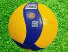 Mikasa V200w 2019 Official Fivb Indoor Outdoor Volleyball Size 5 - Blue yellow