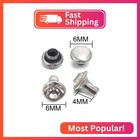 100 Sets 6mm Mixed Colors Cz Crystal Rivets Rhinestone Rivets Studs Rapid Rivets