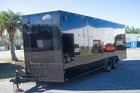 New 2027 8 5 X 20 V-nosed Enclosed Carhauler Motorcycle Bike Atv Cargo Trailer