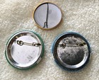 Lot Of 3 Pa Fishing License Button Pin Back